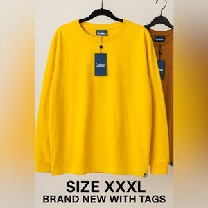 🍪 Cookies Yellow Long Sleeve – Size XXXL – Brand New With Tags